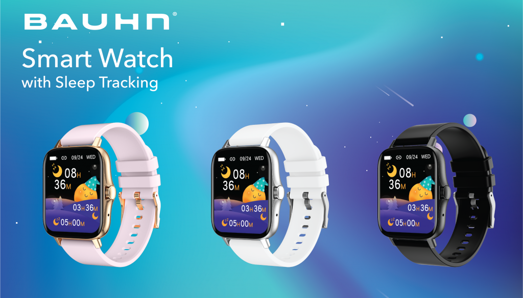 Smart Watch with Sleep Tracking Bauhn