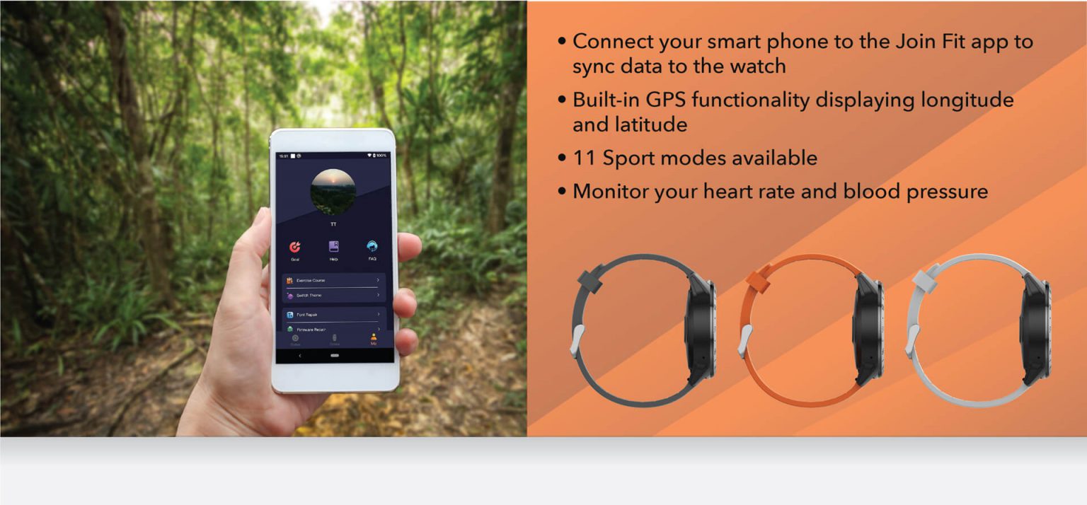 Fitness Watch with GPS Bauhn