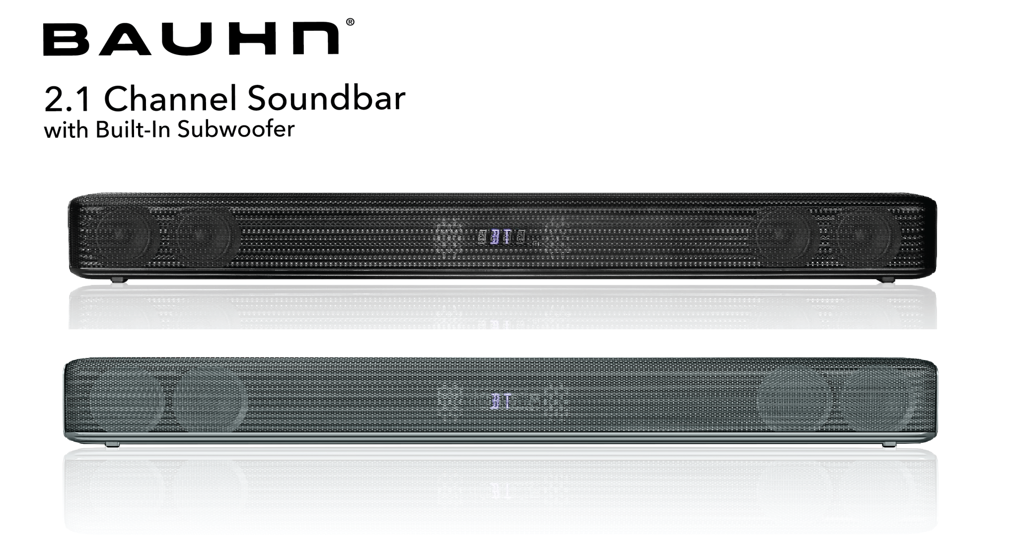 2.1 Channel Soundbar with Builtin Subwoofer Bauhn