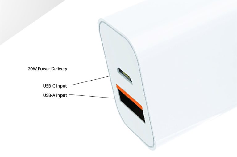20W PD Dual USB Power Adaptor Bauhn