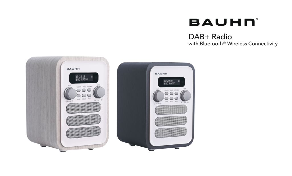 DAB+ Radio with Bluetooth Wireless Connectivity Bauhn